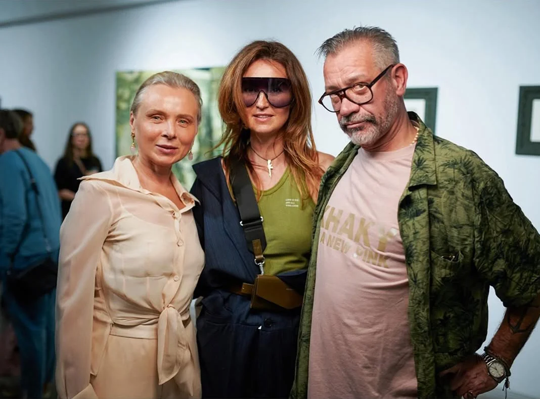 Tatiana Mironova with artists